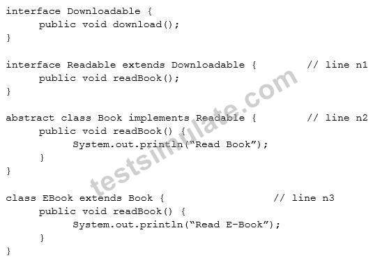 Java SE 8 Programmer I (1z0-808) Free Practice Test | TestSimulate